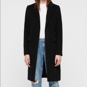 BRAND NEW All Saints Indra Wool Coat